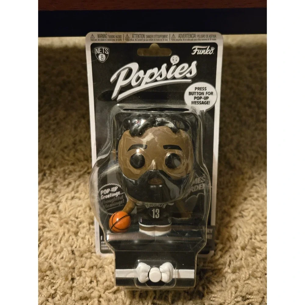 Funko‎ Popsies James Harden Brooklyn Nets NBA Vinyl Figure Legendary Status